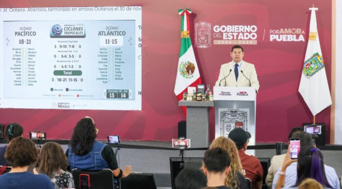 Puebla reforzará protección a familias ante temporada de lluvias