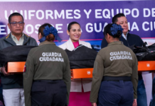 Lupita Cuautle reconoce desempeño de la Guardia Ciudadana