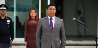 Humberto Gutiérrez asume dirección de Academia Policial de Puebla