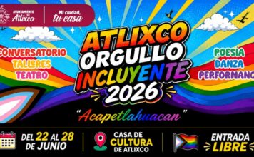 Presentan actividades de “Atlixco Orgullo Incluyente 2026”