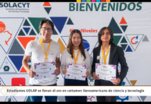 Estudiantes UDLAP ganan oro en Infomatrix Iberoamérica