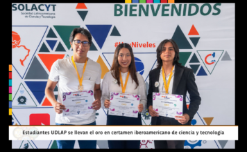 Estudiantes UDLAP ganan oro en Infomatrix Iberoamérica