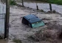 Lluvia en Amozoc y Chachapa deja inundaciones, drenajes rotos y unidades varadas