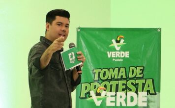 PVEM Puebla prevé mega coalición con Morena, PT, FXM y PANAL en 2027