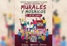 Miles de jóvenes participarán en la Jornada Nacional de Murales y Mosaicos