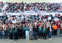 Se reúnen mil 88 atletas en Encuentro Intermunicipal de Karate Do