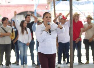 Laura Artemisa destaca Acciones de Vivienda en San Francisco Buenavista