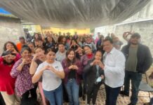 Diputado Miguel Márquez acompaña elección del Comité de Obra Comunitaria en Las Azaleas
