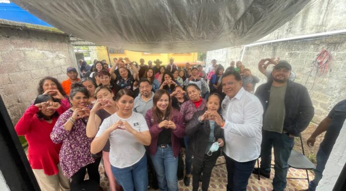 Diputado Miguel Márquez acompaña elección del Comité de Obra Comunitaria en Las Azaleas