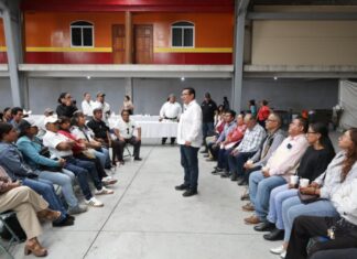 Pável Gaspar recorre Tepexi para fortalecer gestión comunitaria