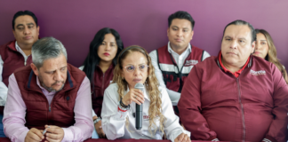 Morena Puebla arremete contra Eduardo Rivera por inundaciones