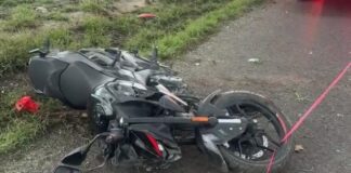 Motociclista muere en accidente sobre libramiento Santa Rosa-Alseseca
