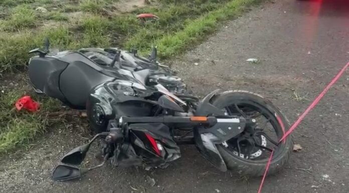 Motociclista muere en accidente sobre libramiento Santa Rosa-Alseseca