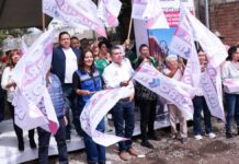 Inicia pavimentación de calle 12 Oriente en San Andrés Cholula