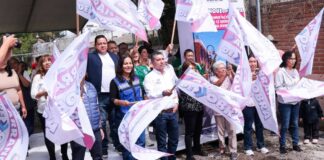 Inicia pavimentación de calle 12 Oriente en San Andrés Cholula