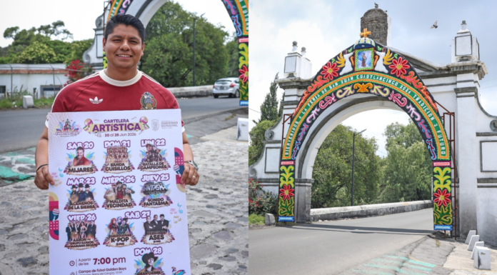 Omar Muñoz presenta la Feria Cuautlancingo 2026