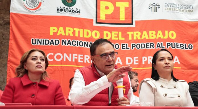PT replicará estrategia electoral de Morena para 2027 en Puebla