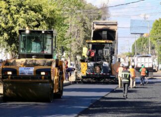 Sheinbaum reconoce modelo de pavimentación en Puebla