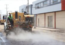 Gobierno estatal inicia pavimentación de seis vialidades en Puebla
