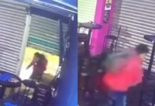 VIDEO: capturan a hombre tras robo a bar en colonia Rivera de Santiago
