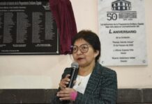 Lilia Cedillo recorre nueva sede de prepa Emiliano Zapata de la BUAP