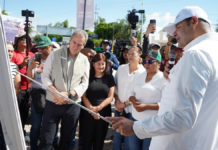 Alejandro Armenta y Pepe Chedraui supervisan Puente de la Transformación