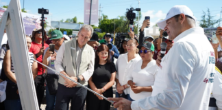 Alejandro Armenta y Pepe Chedraui supervisan Puente de la Transformación