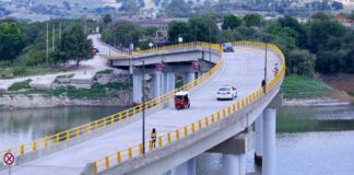 Nuevo puente permite cruzar lago de Valsequillo en 90 segundos