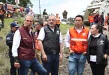 Pepe Chedraui supervisa limpieza en Vaso Regulador Puente Negro