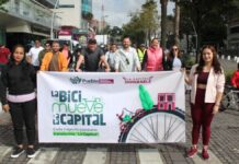 Con rodada, Puebla capital conmemora Día Mundial de la Bicicleta