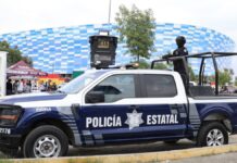 Desplegarán mil 780 elementos en partido Perú vs España en Puebla