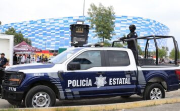 Desplegarán mil 780 elementos en partido Perú vs España en Puebla