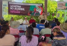 Morena realiza asambleas por la “soberanía nacional” en la Mixteca Poblana
