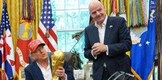 Trump e Infantino entregarán el trofeo de la Gran Final