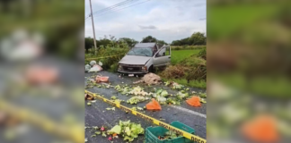 Muere mujer en accidente sobre la federal Atlixco–Izúcar