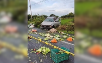 Muere mujer en accidente sobre la federal Atlixco–Izúcar