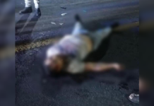 Camioneta huye tras atropellar a padre e hijo en la México–Tuxpan