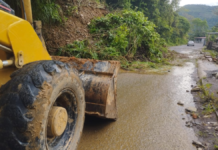 Gobierno estatal atiende afectaciones por lluvias en Eloxochitlán