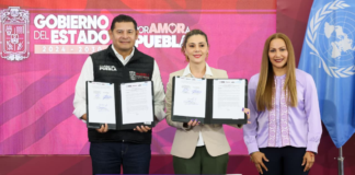 Puebla y ONU Mujeres firman alianza por la igualdad de género
