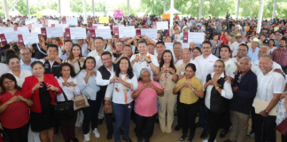 Gobierno de Puebla entrega apoyos al campo en microrregión 23