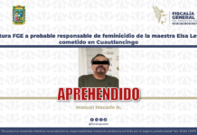 Detienen a hombre de 75 años por feminicidio en Cuautlancingo