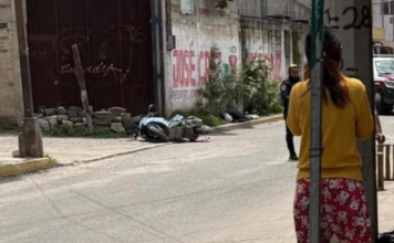 Motociclista es asesinado a balazos en calles de Amozoc