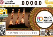 AMACC celebra 80 años con billete especial de Lotería Nacional