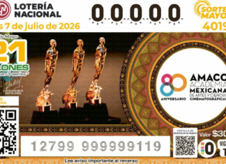 AMACC celebra 80 años con billete especial de Lotería Nacional