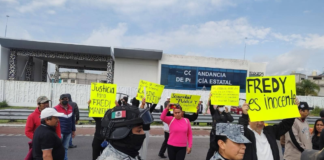 Cierran la México–Puebla para exigir liberación de tres detenidos