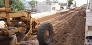 Atlixco inicia construcción de calle República de Argentina