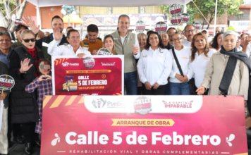 Pepe Chedraui inicia rehabilitación de la calle 5 de Febrero