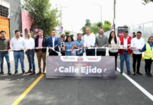 Pepe Chedraui entrega obra vial en San Baltazar Campeche