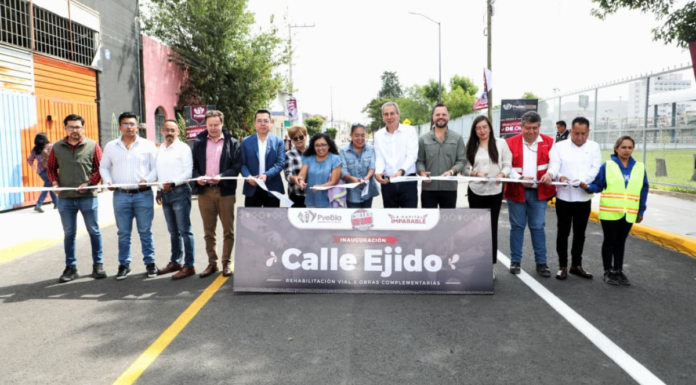 Pepe Chedraui entrega obra vial en San Baltazar Campeche