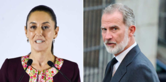 Sheinbaum recibirá al rey Felipe VI en Palacio Nacional
